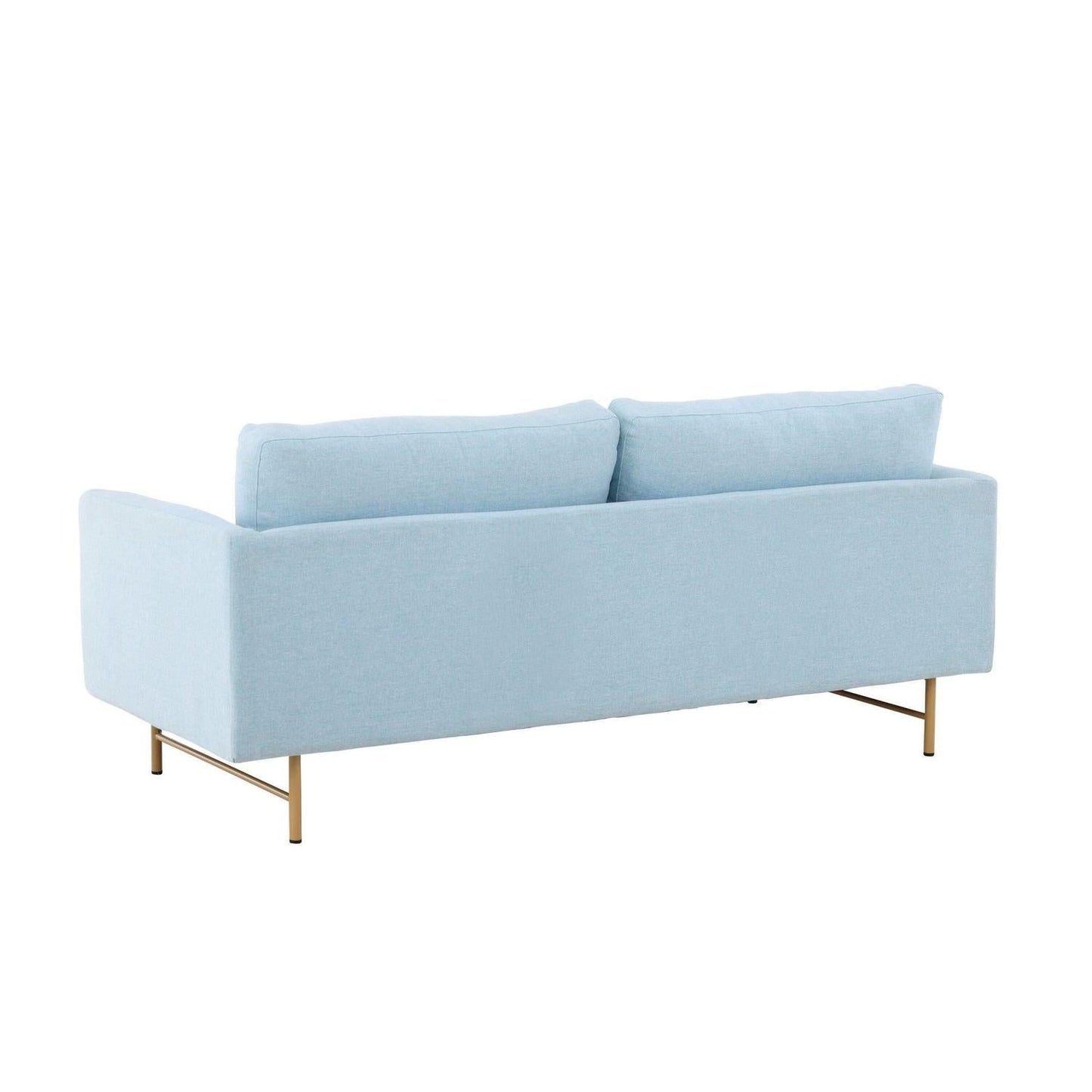 3-Sitzer Sofa Sky - Babyblau-Einzelsofas-Venture Home-le canapé