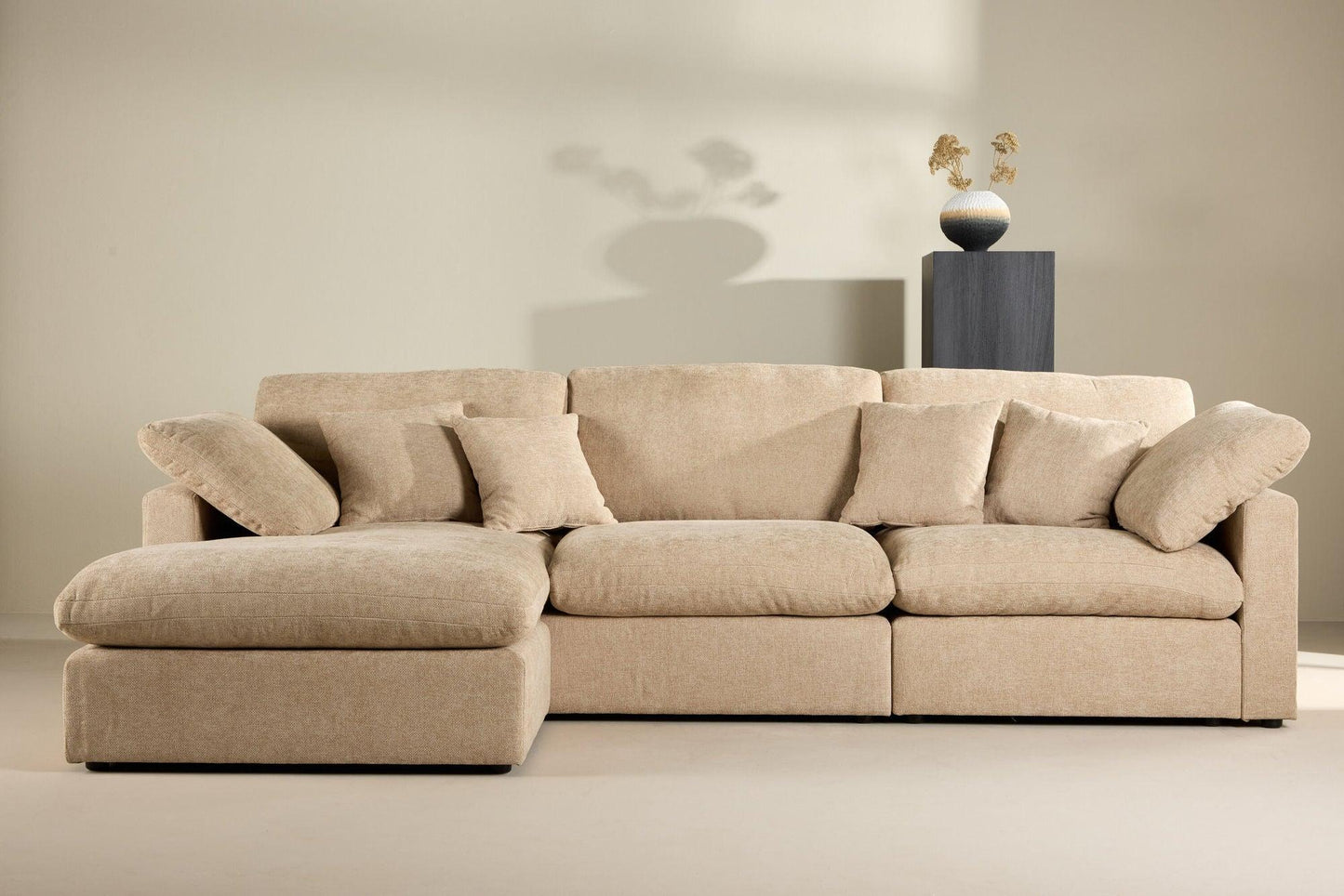 Ecksofa Amalfi - Sand-Ecksofa-Vind-le canapé