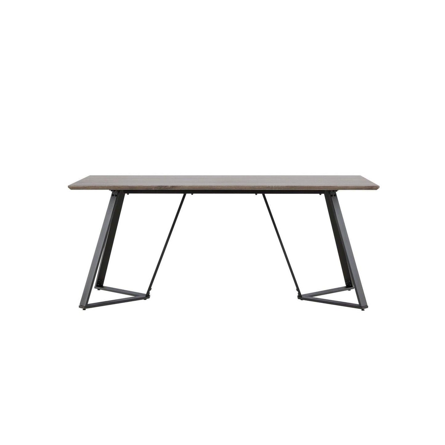 Esstisch Marina 180cm - Schwarz-Esstisch Rechteckig-Venture Home-le canapé