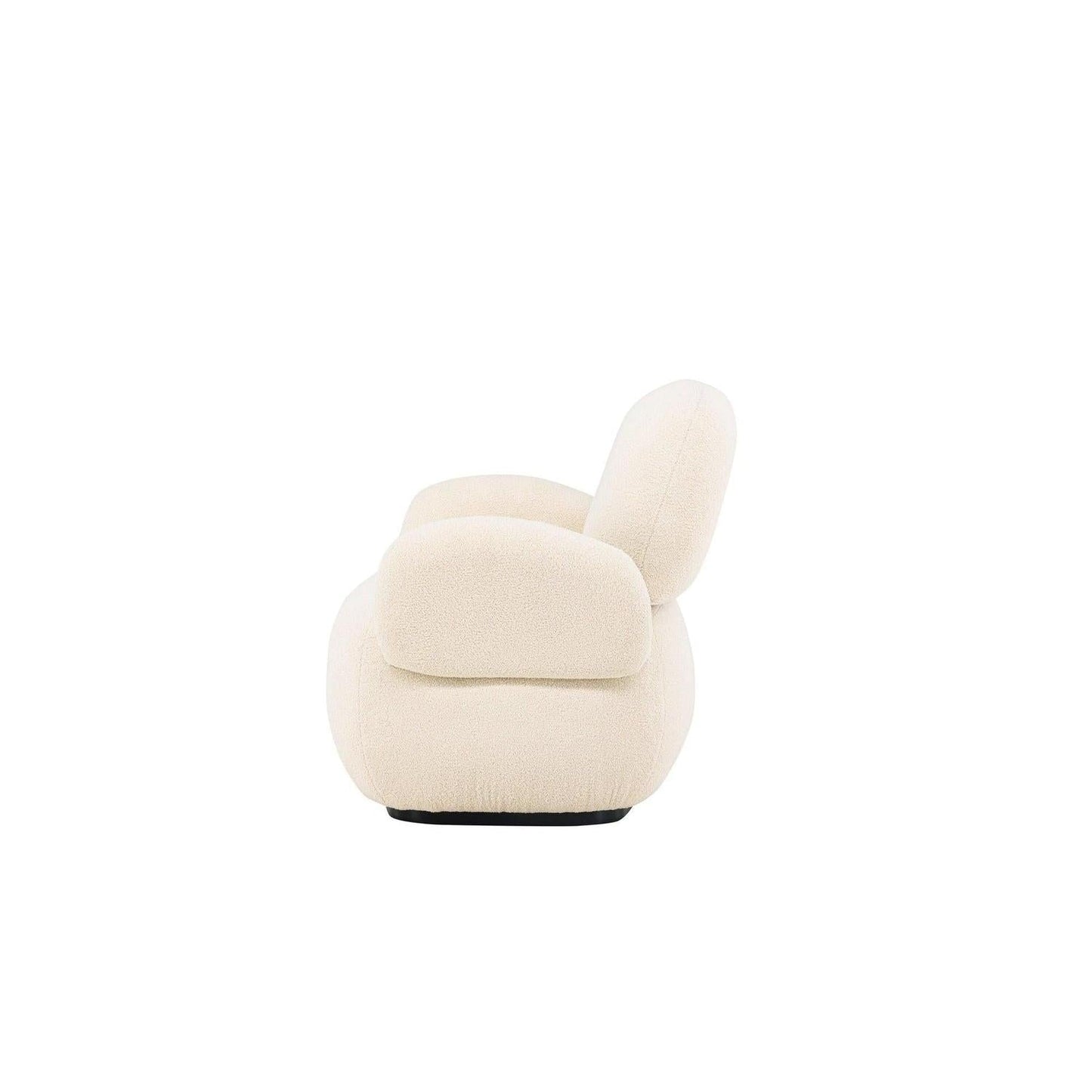 Loungesessel Sevilla aus Chenille - Beige-Loungesessel-Venture Home-Beige-le canapé
