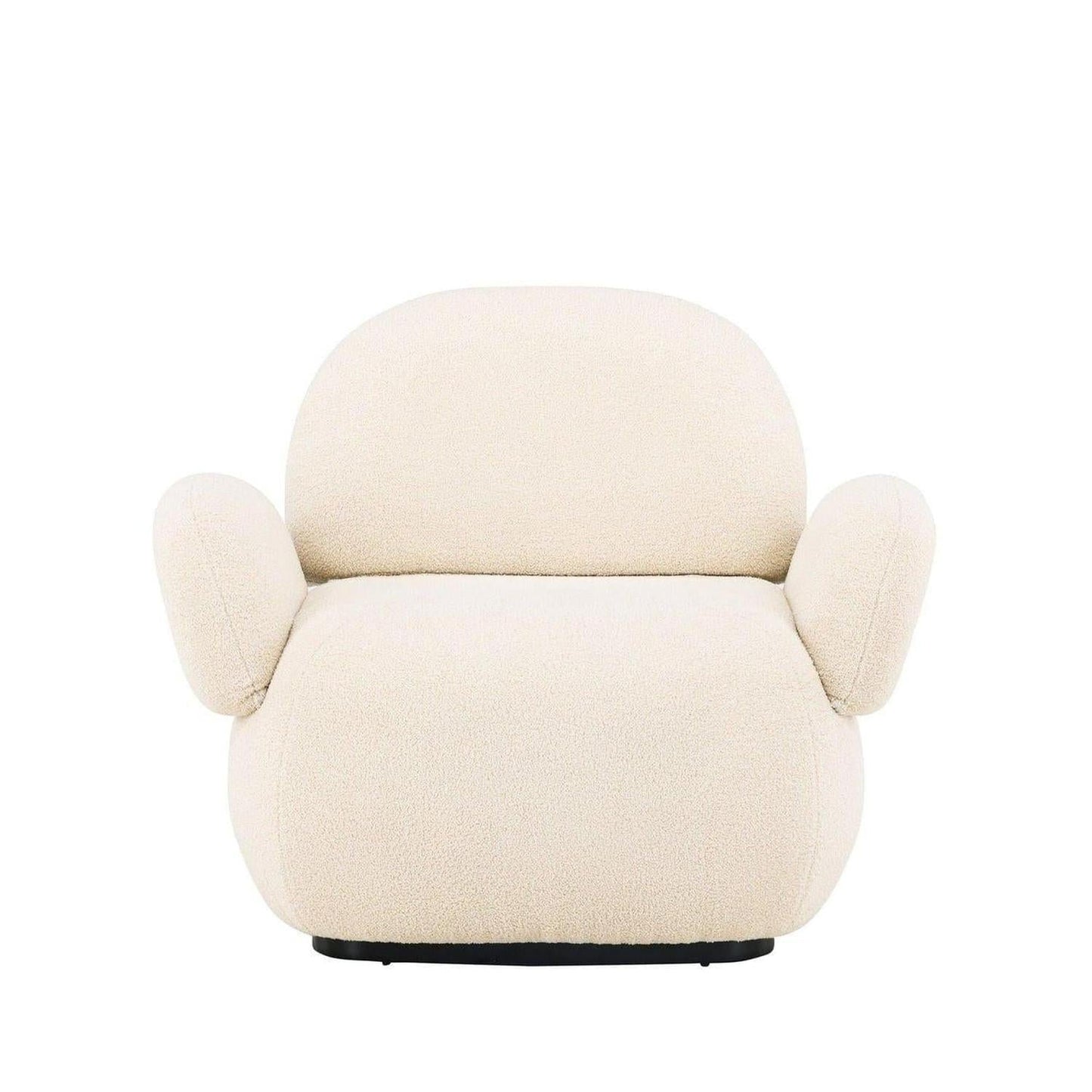 Loungesessel Sevilla aus Chenille - Beige-Loungesessel-Venture Home-Beige-le canapé