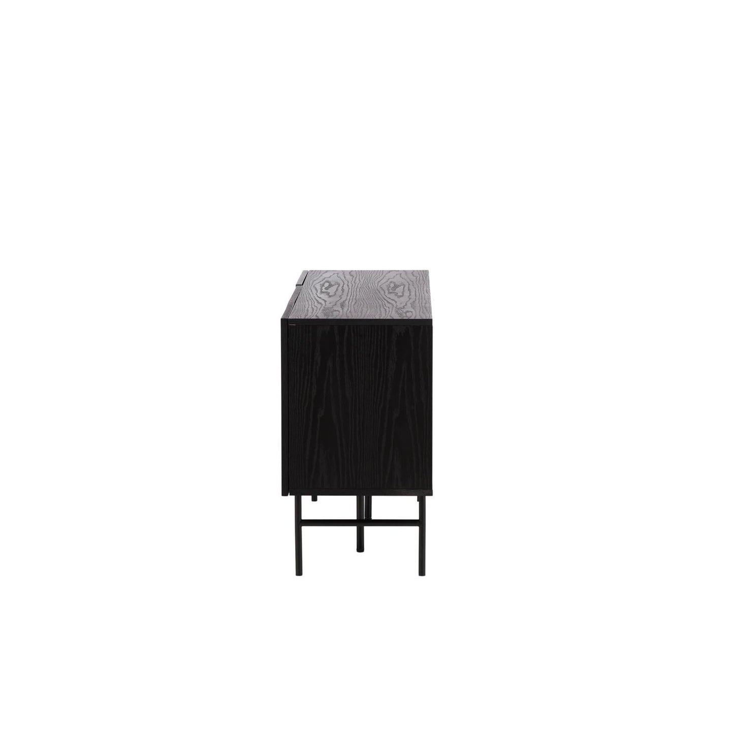 Sideboard Björkön 150cm - Schwarz-Sideboards-Vind-le canapé