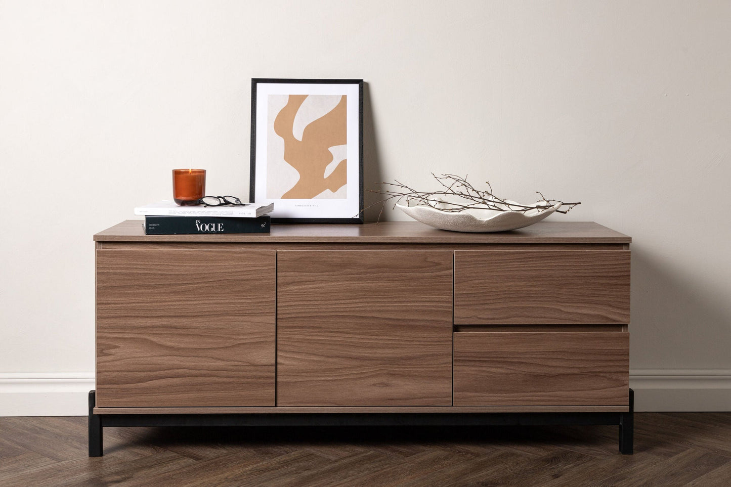 Sideboard Corpus - Braun/Schwarz-Sideboards-Venture Home-le canapé