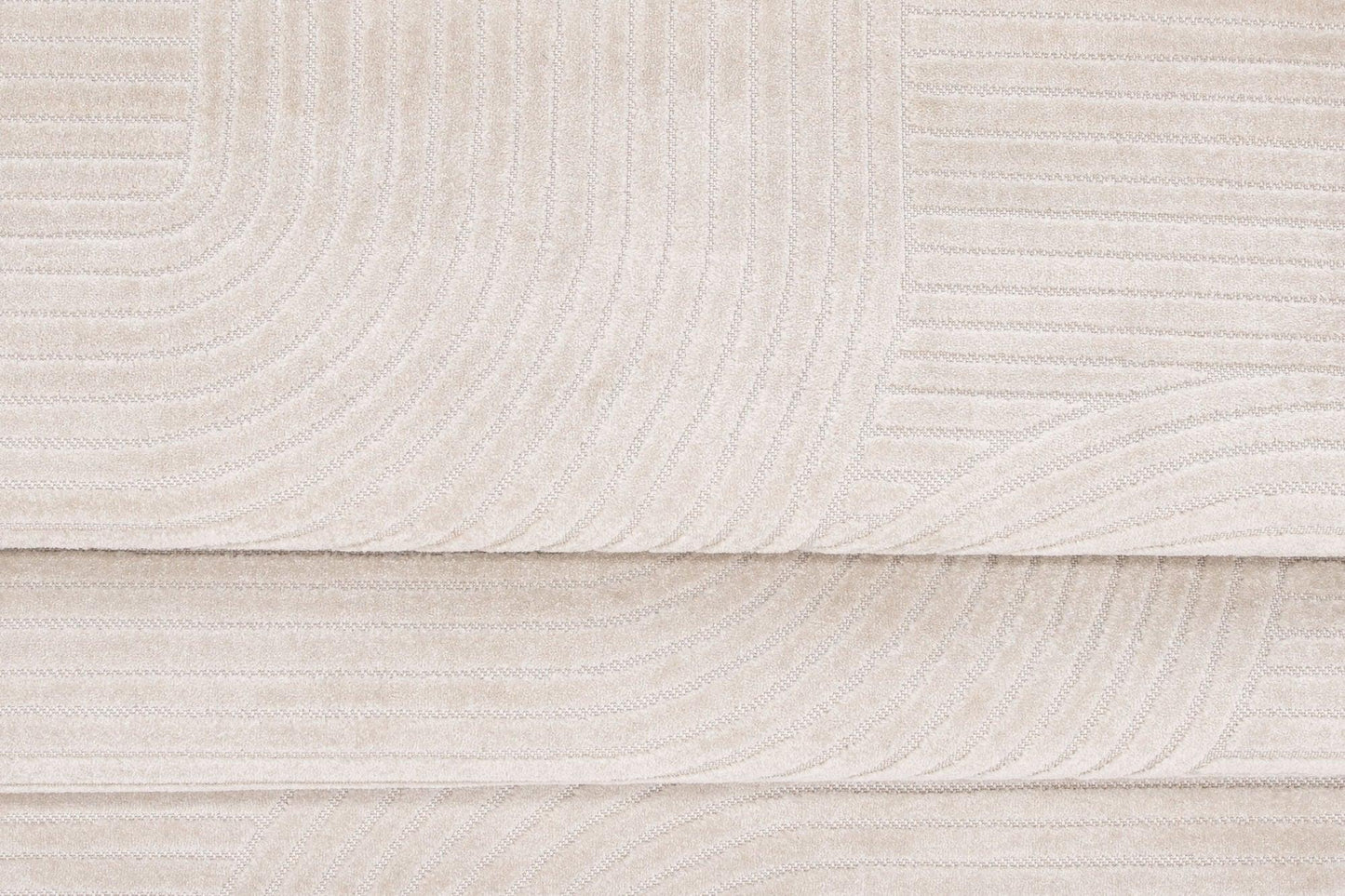 Teppich Vince Solar Rechteckig 230*160cm - Weiß-Teppich-Venture Home-le canapé