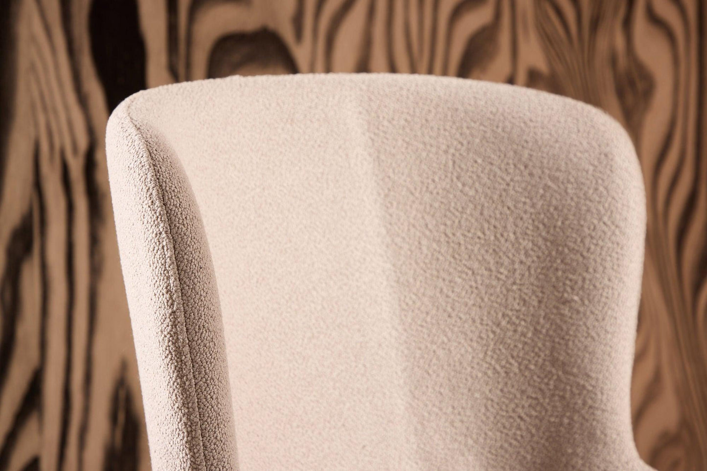 2er-Set Bouclé-Polsterstühle Astoria - Beige-Polsterstühle-Venture Home-le canapé