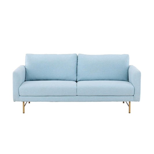3-Sitzer Sofa Sky - Babyblau-Einzelsofas-Venture Home-le canapé