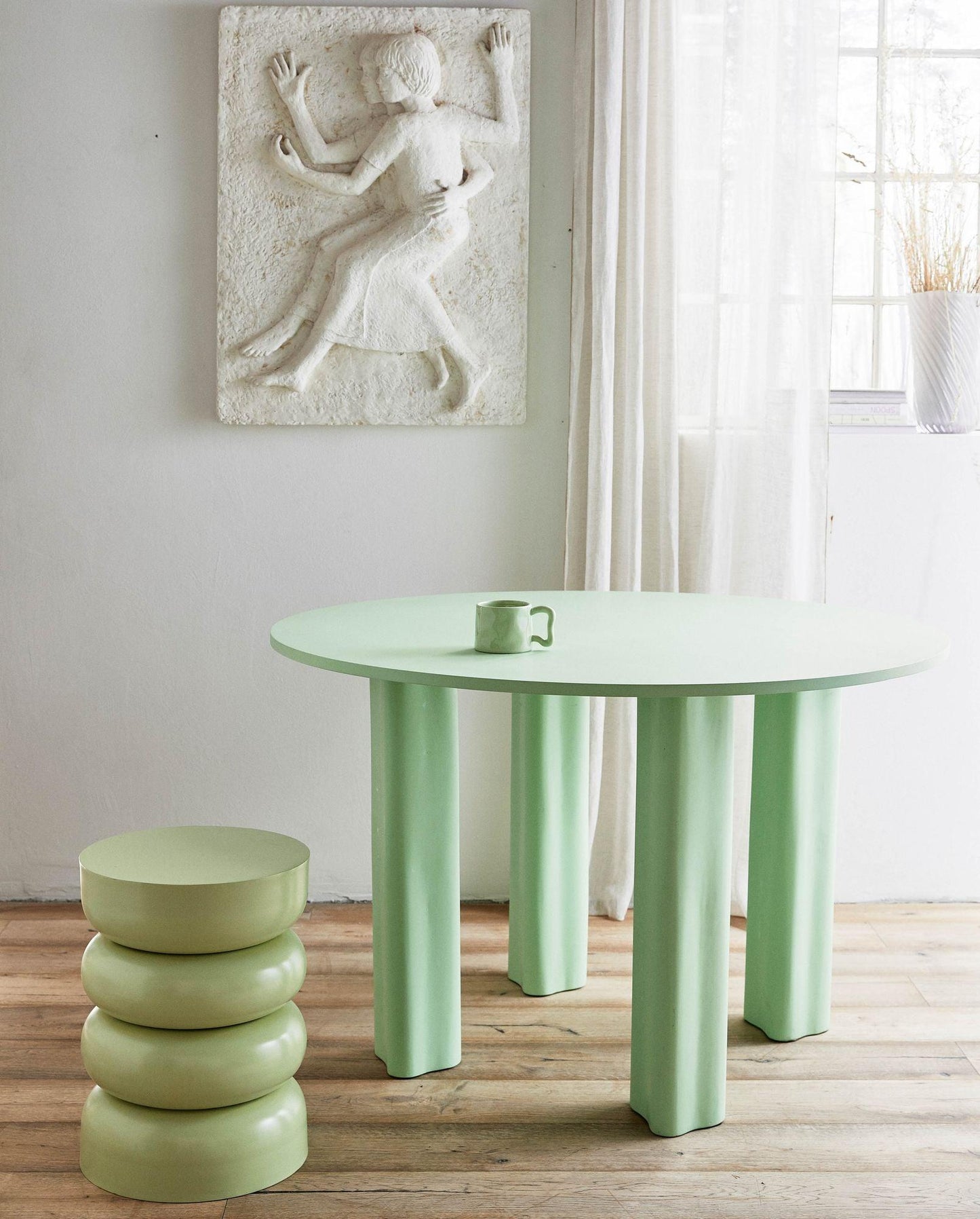 Esstisch ENVO 120cm – Grün-Esstisch Rund-Nordal A/S-le canapé