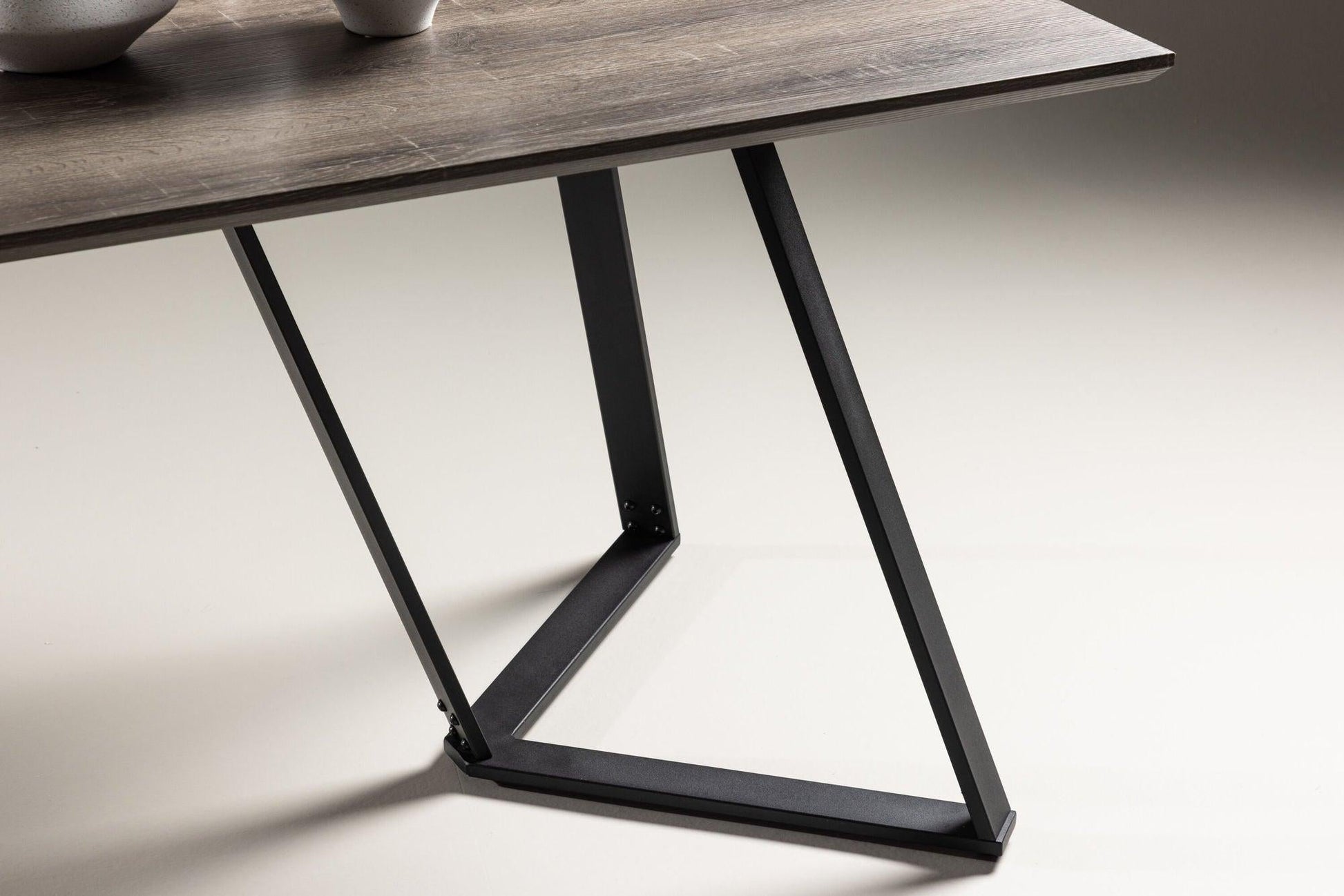 Esstisch Marina 180cm - Schwarz-Esstisch Rechteckig-Venture Home-le canapé