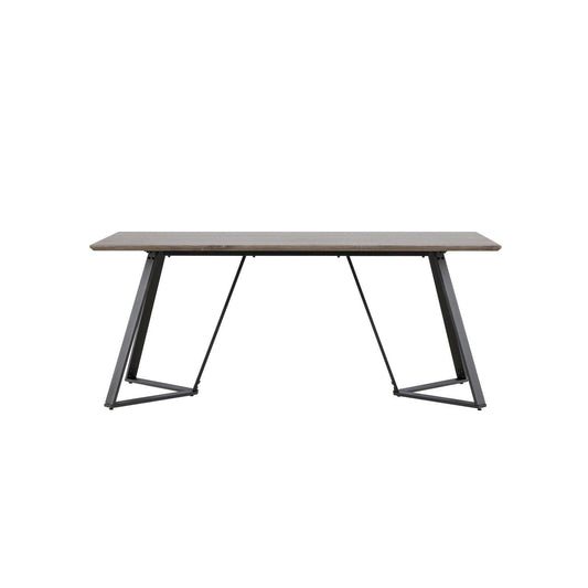 Esstisch Marina 180cm - Schwarz-Esstisch Rechteckig-Venture Home-le canapé