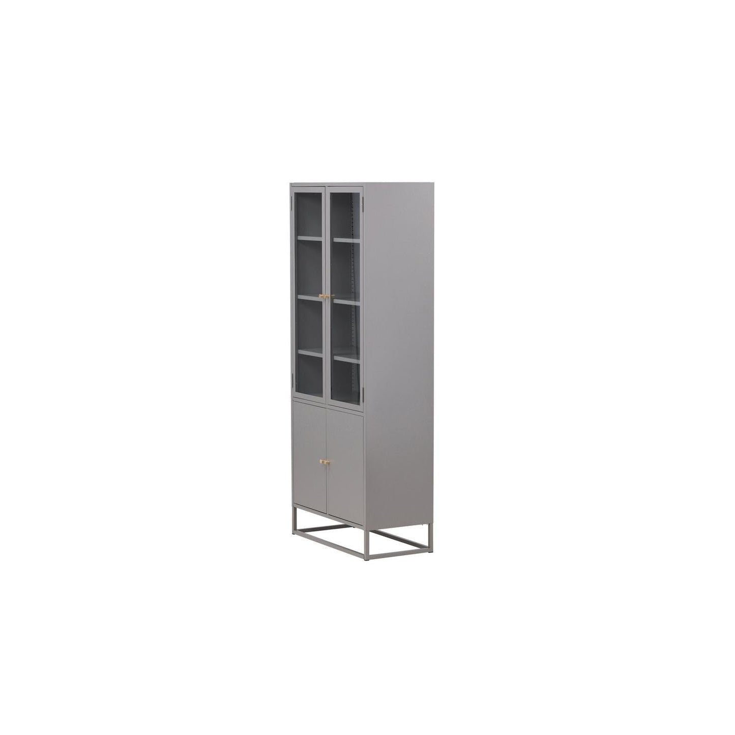 Highboard Bakal - Hellgrau-Highboards-Venture Home-le canapé