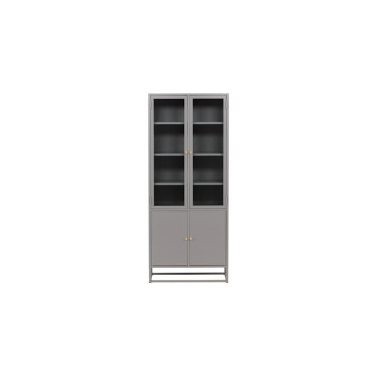 Highboard Bakal - Hellgrau-Highboards-Venture Home-le canapé