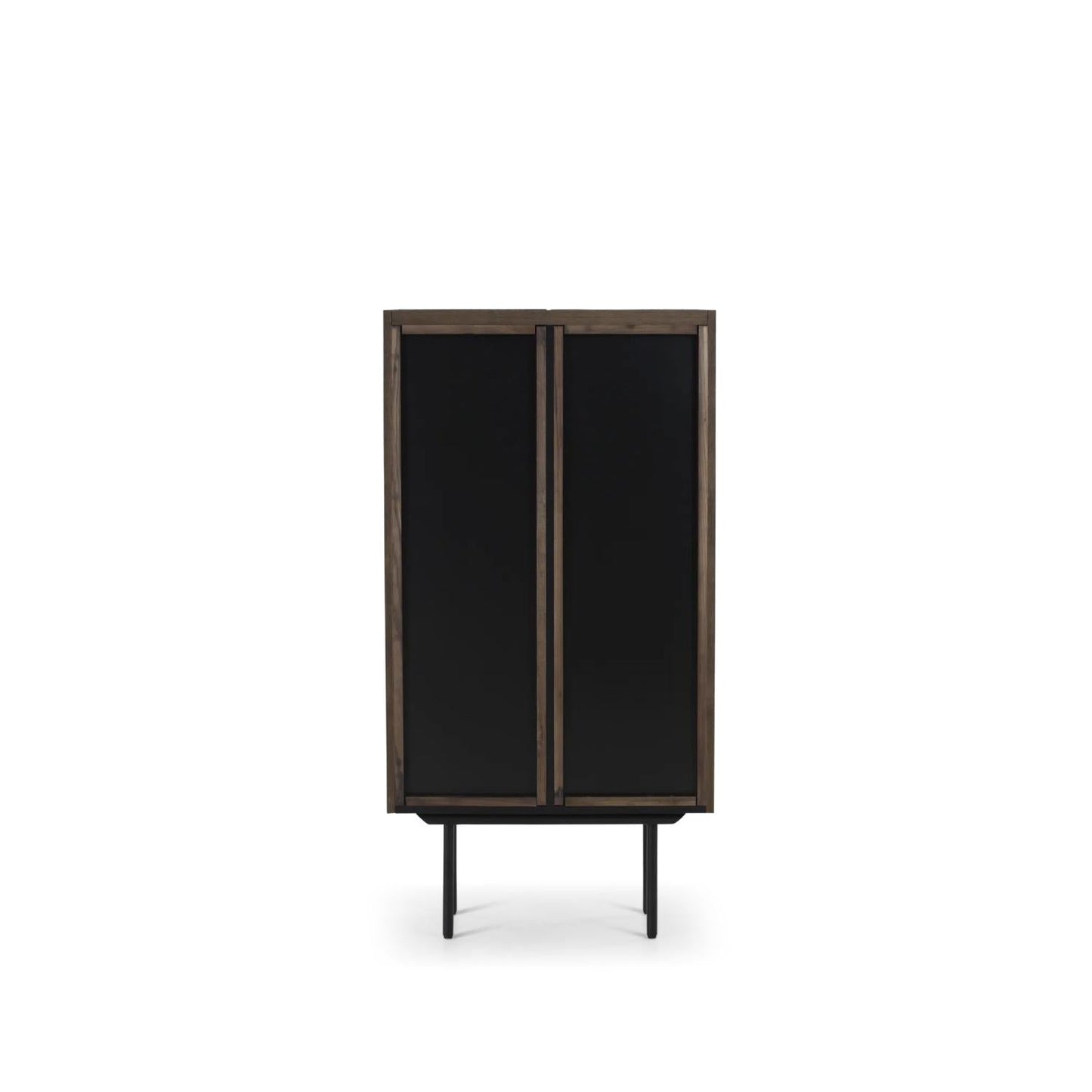 Highboard Louvre - Dunkelbraun-Highboards-Njordec-le canapé