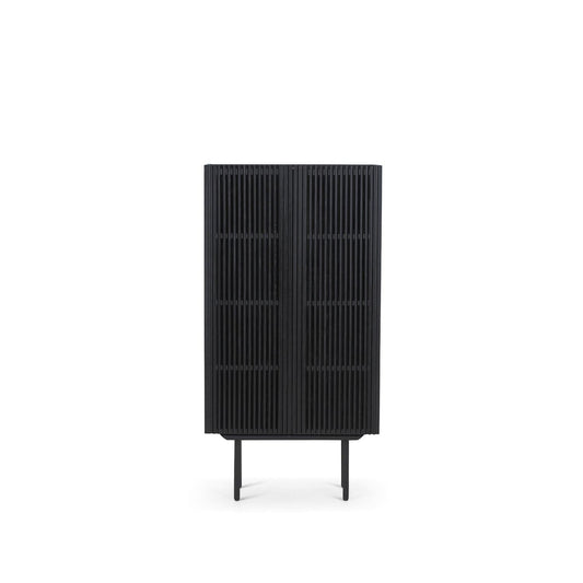 Highboard Louvre - Schwarz-Highboards-Njordec-le canapé