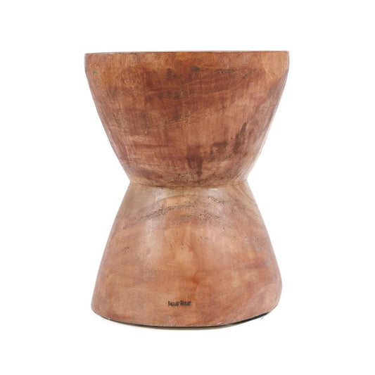 lecanapé Hocker aus Suar-Holz