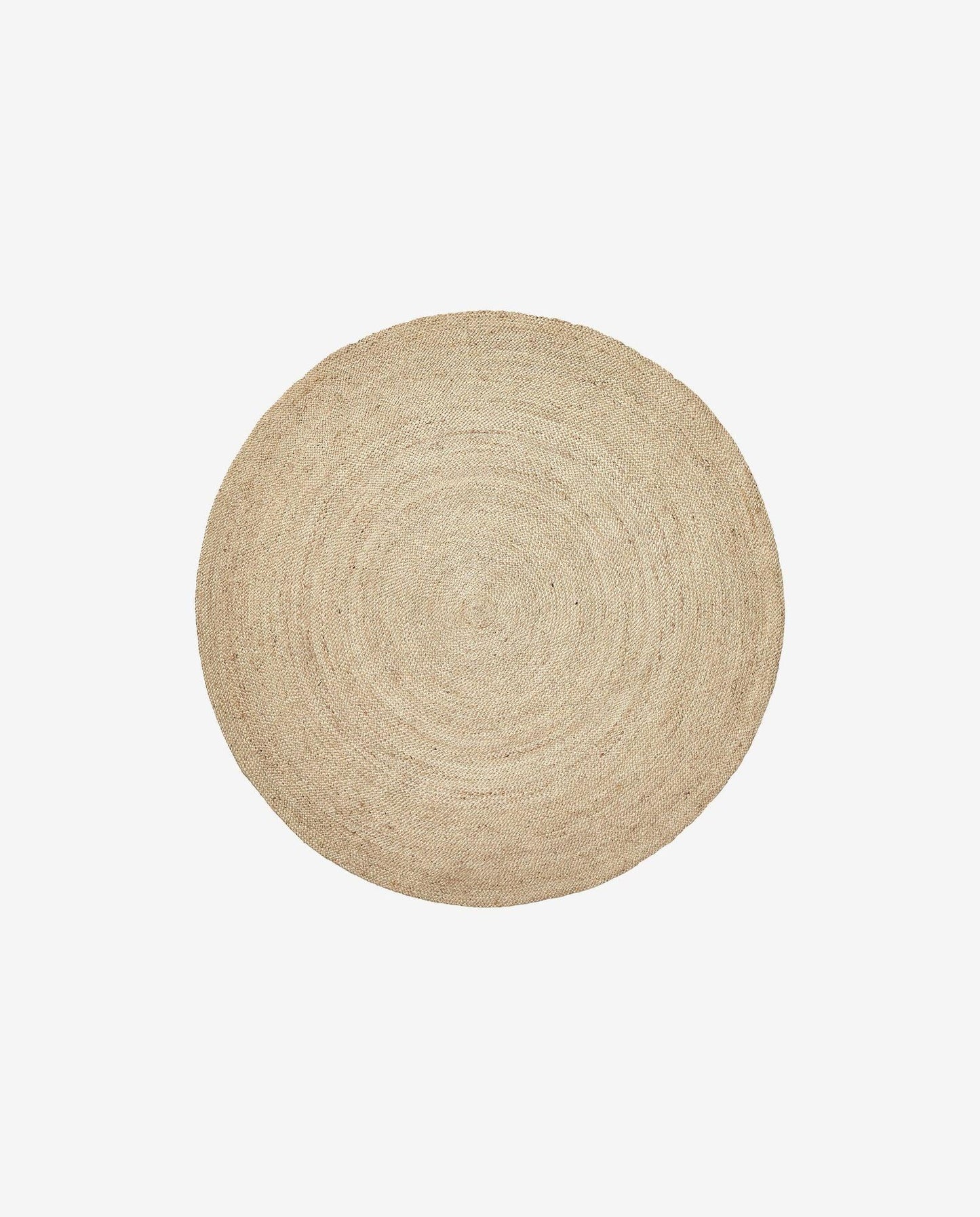 JUTE-Teppich rund 150cm - Natur-Teppich-Nordal A/S-le canapé
