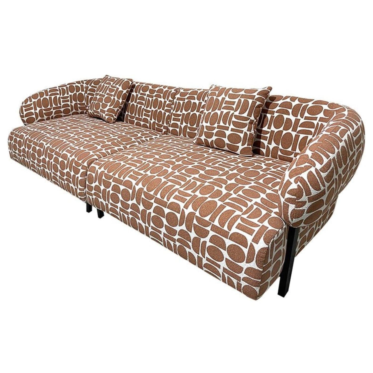 Kathmandu 3-Sitzer Sofa - Terrakotta-Einzelsofas-Pole to Pole-le canapé