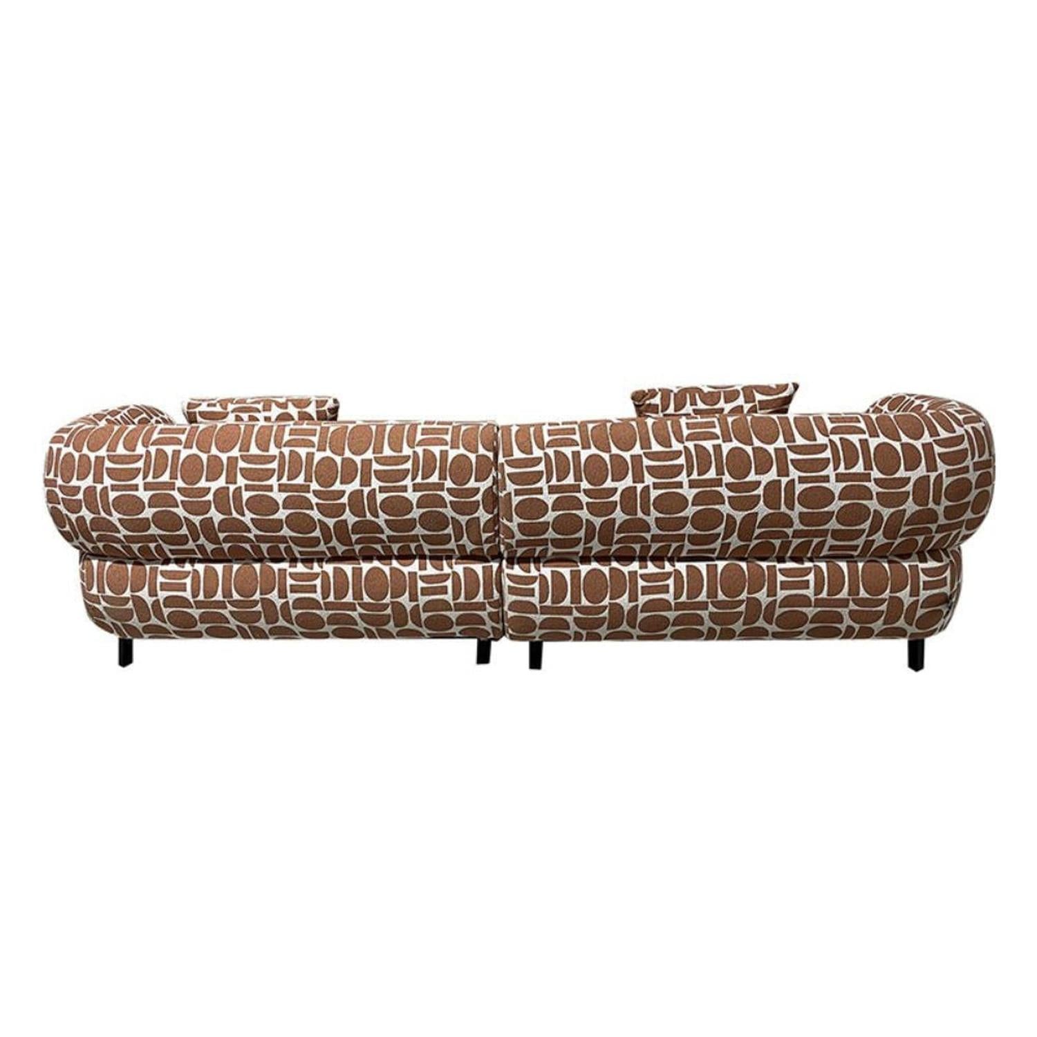 Kathmandu 3-Sitzer Sofa - Terrakotta-Einzelsofas-Pole to Pole-le canapé