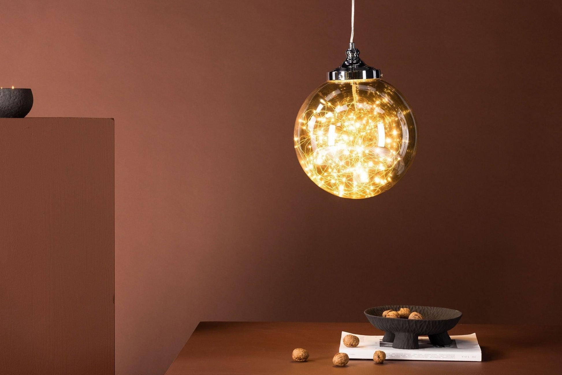 Pendelleuchte Lemans - Rauchglas-Pendelleuchte-Venture Home-le canapé