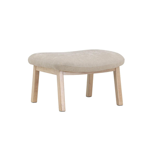 lecanapé Polsterhocker Rile - Beige