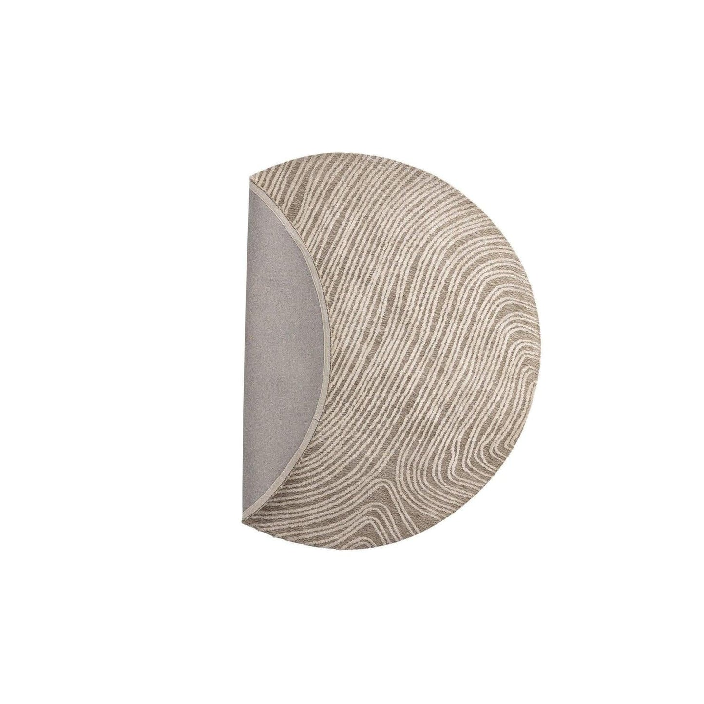 Rund Teppich Melle 200*200 - Beige-Teppich-Venture Home-le canapé