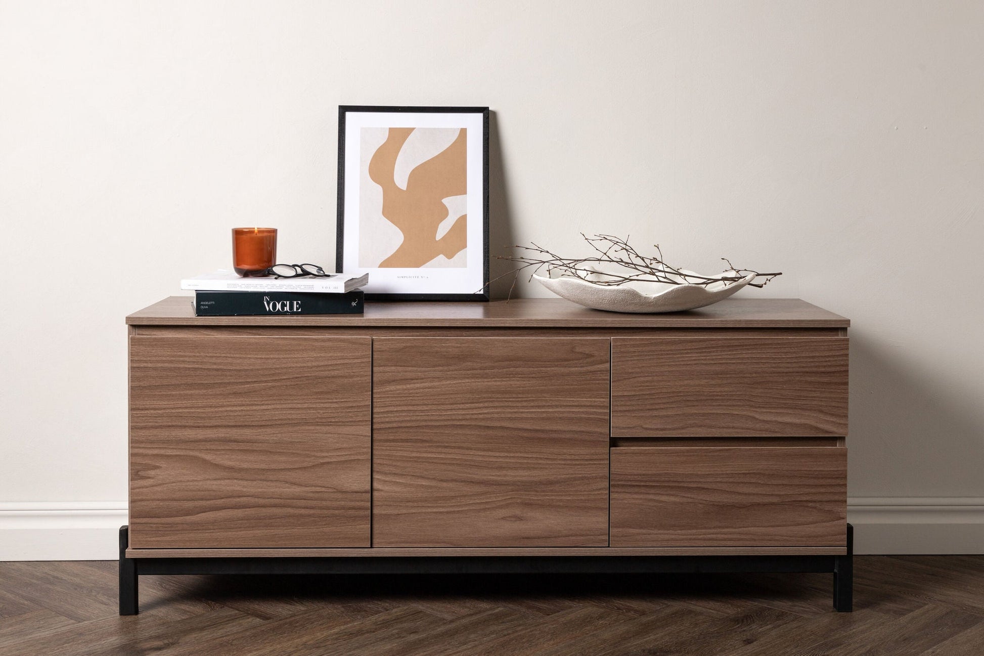 Sideboard Corpus - Braun/Schwarz-Sideboards-Venture Home-le canapé