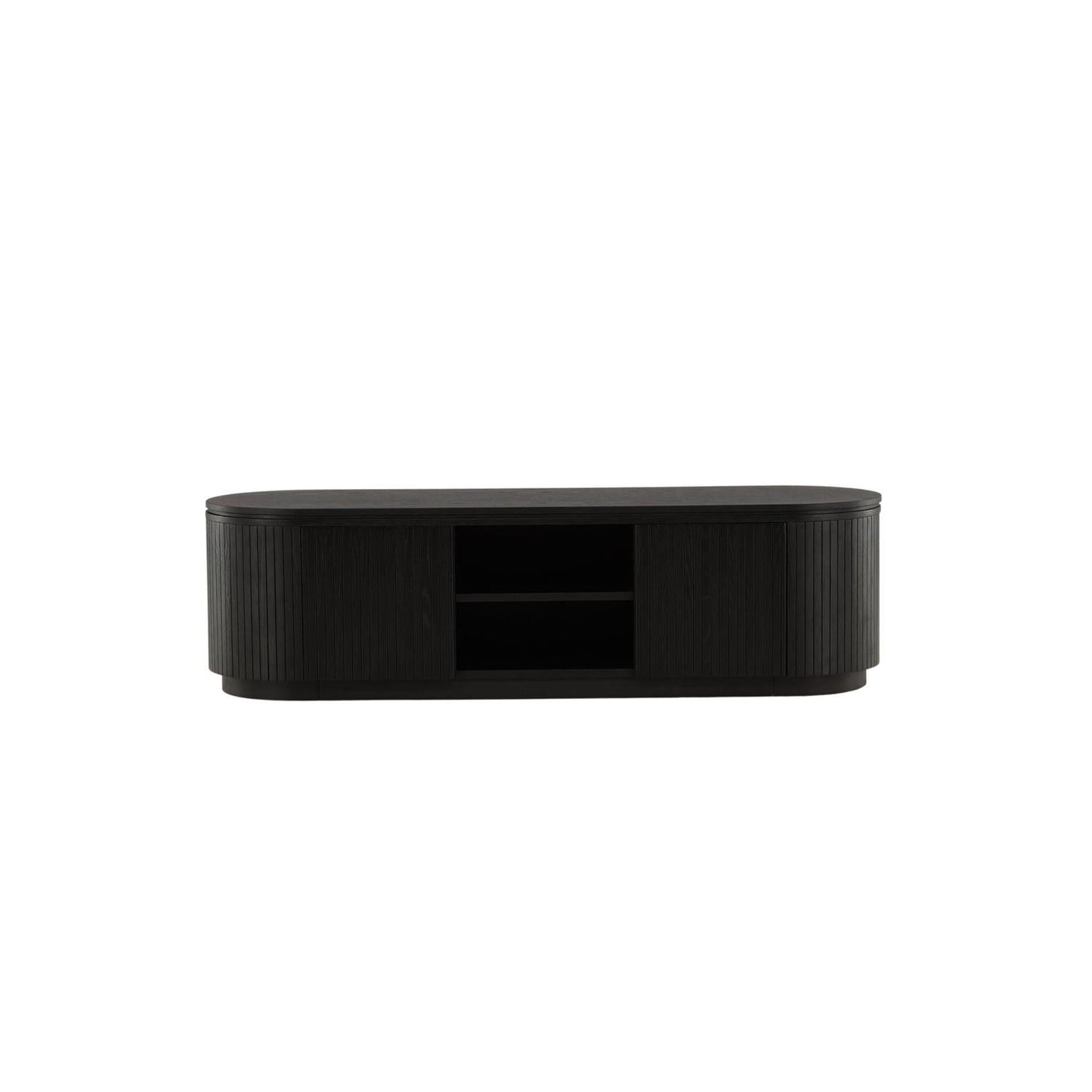 Sideboard Fjällbacka 160x45cm - Schwarz-Sideboards-Vind-le canapé