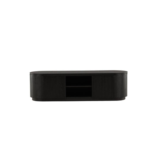 Sideboard Fjällbacka 160x45cm - Schwarz-Sideboards-Vind-le canapé