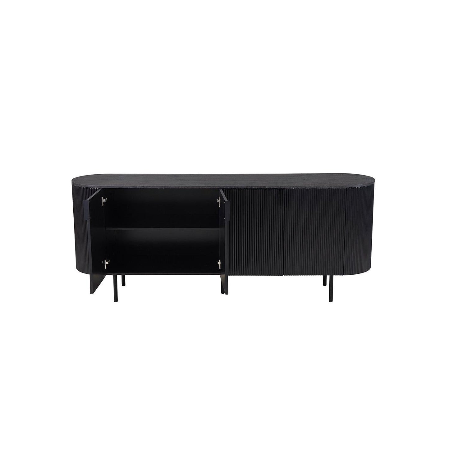 Sideboard Lagos 200cm - Dunkelbraun-Sideboards-Rousseau-le canapé