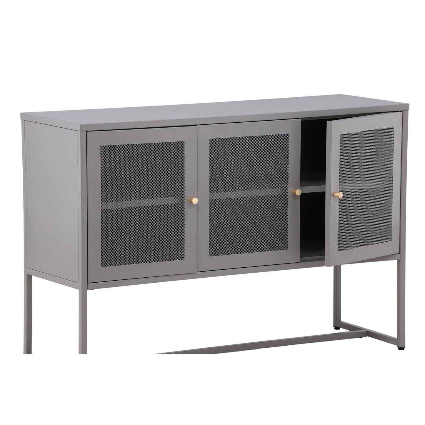 Sideboard Malla 120cm - Hellgrau-Sideboards-Venture Home-le canapé