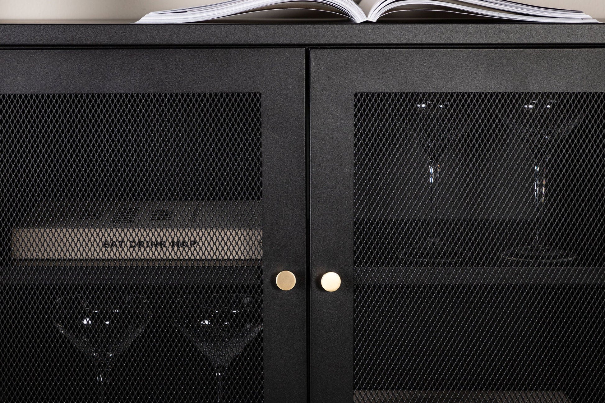 Sideboard Malla 120cm - Schwarz-Sideboards-Venture Home-le canapé