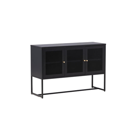 Sideboard Malla 120cm - Schwarz-Sideboards-Venture Home-le canapé