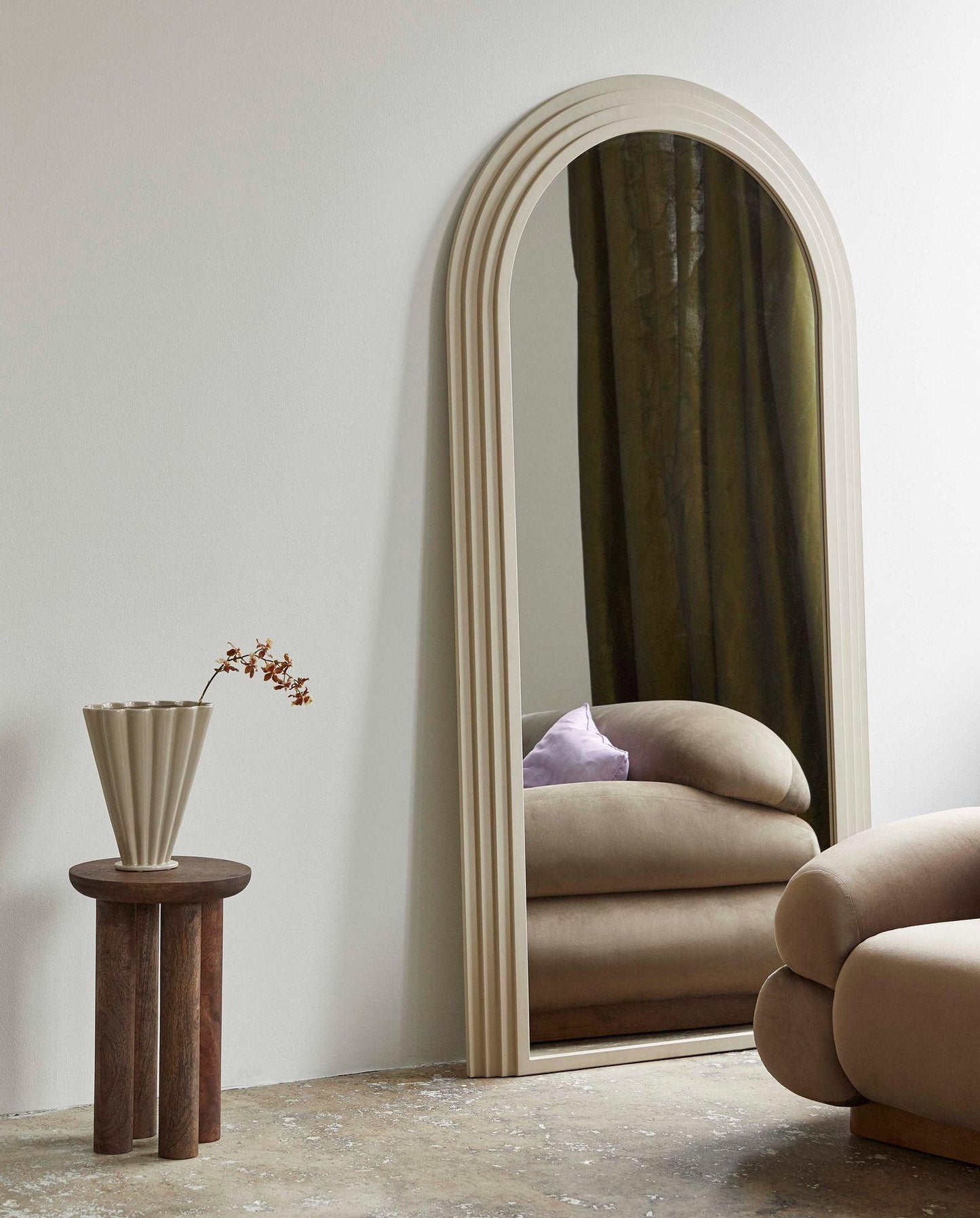 Spiegel FALCO 203cm - Sand-Ganzkörperspiegel-Nordal A/S-le canapé