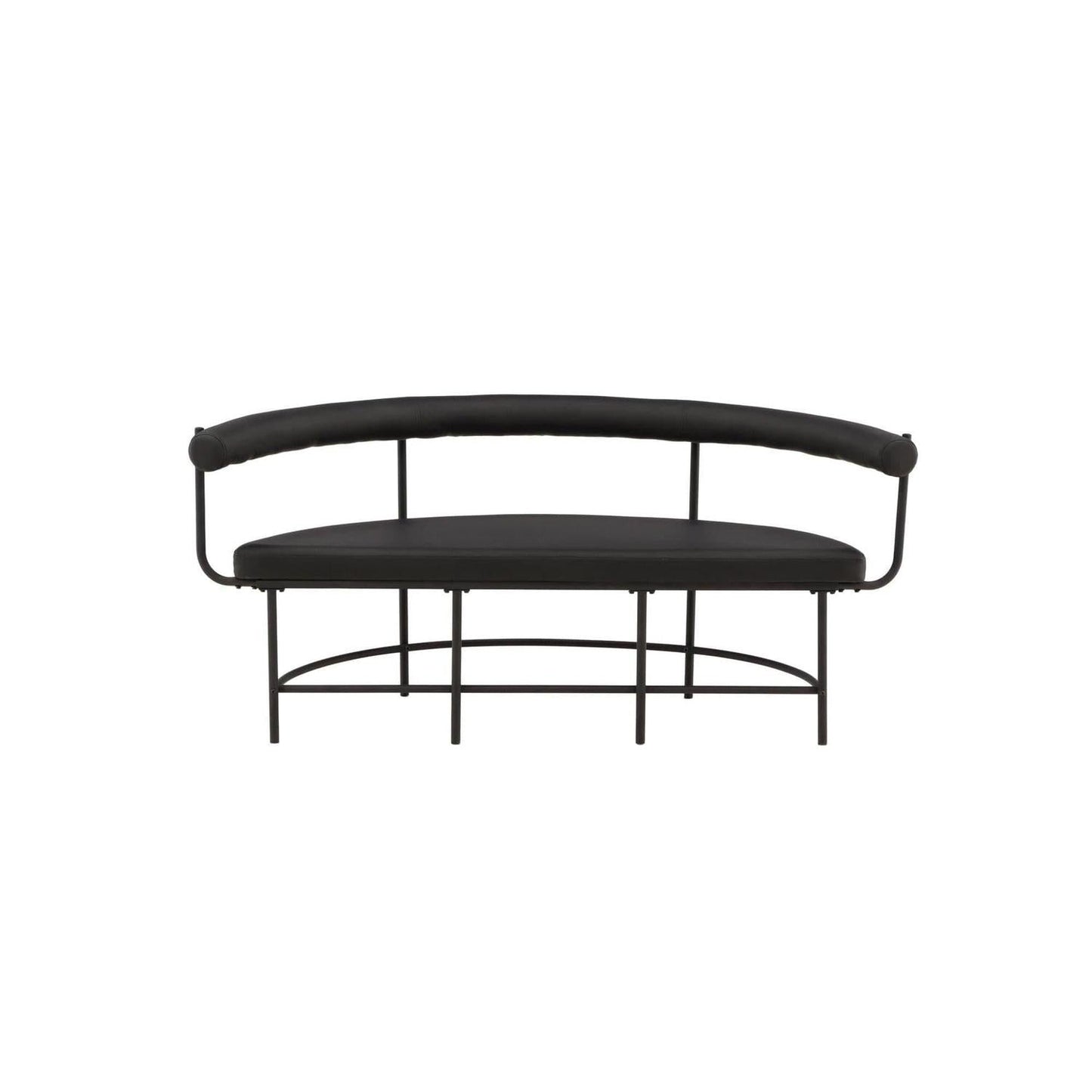 Stallhagen x Josefin Lustig Bank Sofa aus PU - Schwarz-Bänke-Vind-Schwarz-le canapé