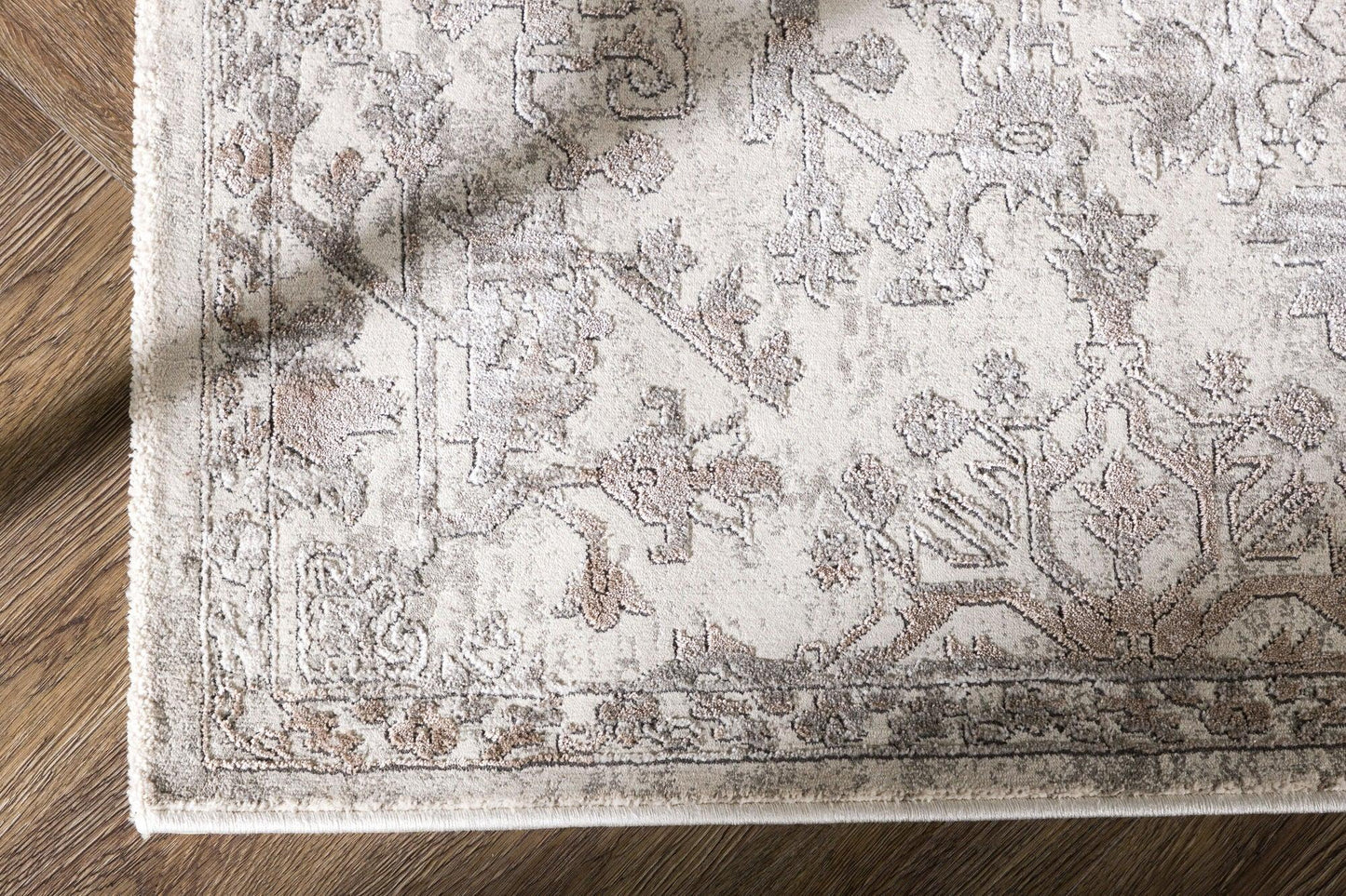 Teppich Cleo 230*160cm - Silber-Teppich-Venture Home-le canapé
