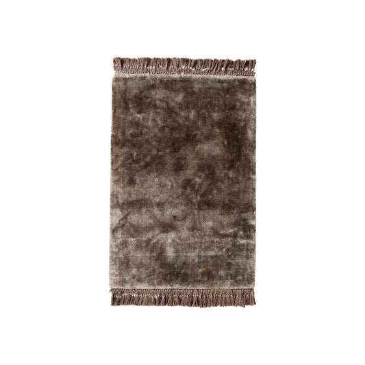 Teppich NOBLE mit Fransen 240*160cm - Braun / Grau-Teppich-Nordal A/S-le canapé