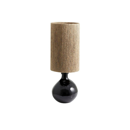 Tischlampe DISSA - Schwarz/Natur-Tischlampe-Nordal A/S-le canapé