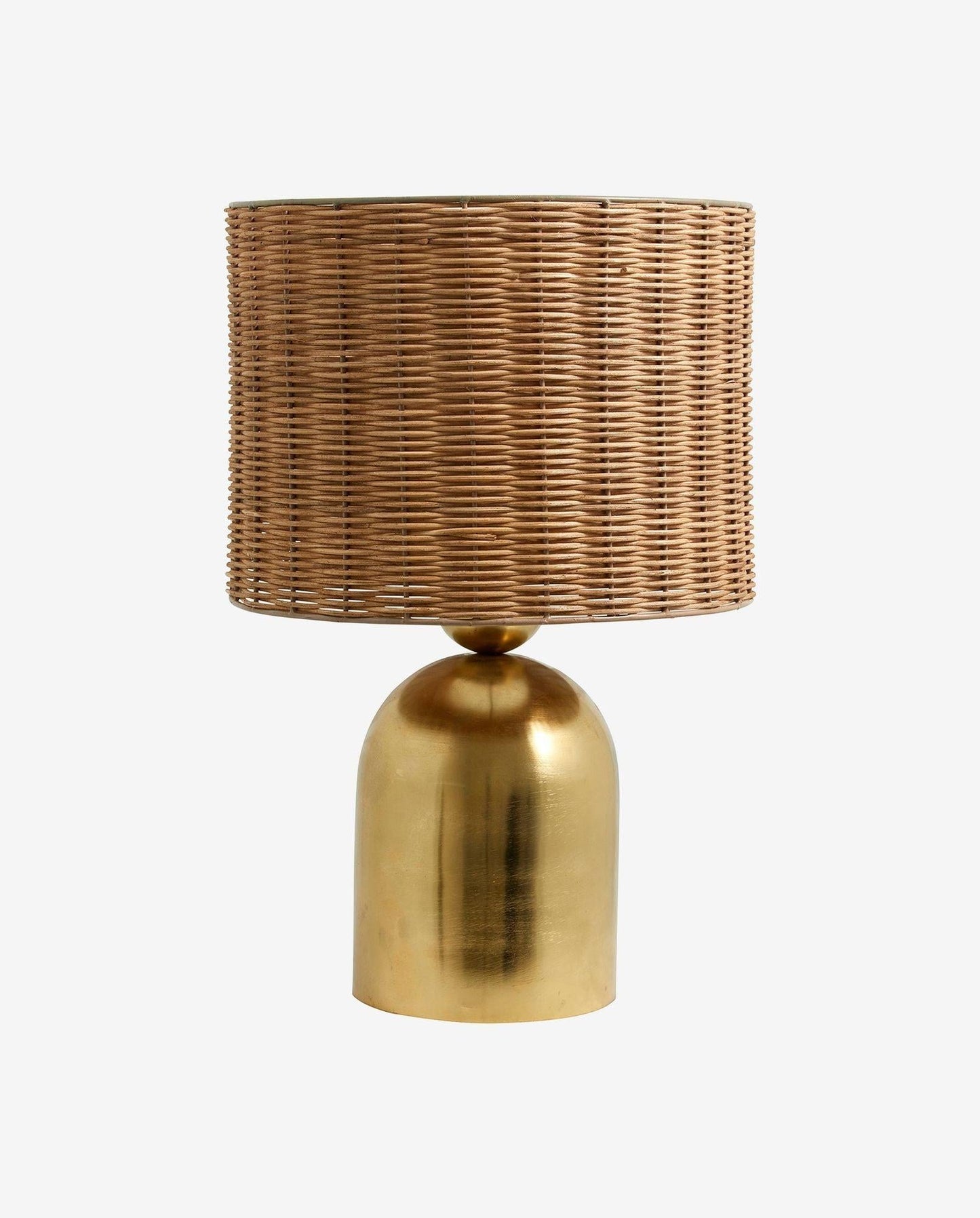 Tischleuchte BASTI - Messing & Natur-Tischlampe-Nordal A/S-le canapé