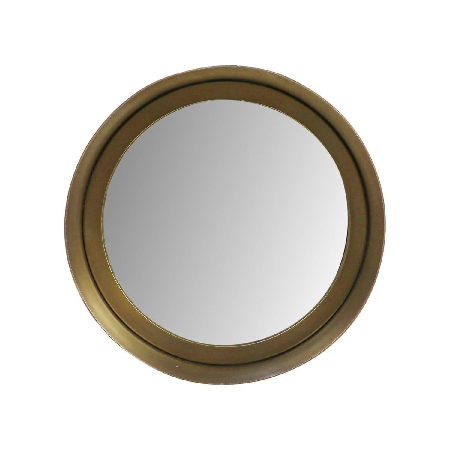 Wandspiegel Fletcher Ø20cm - Gold-Wandspiegel-HSM Collection-le canapé